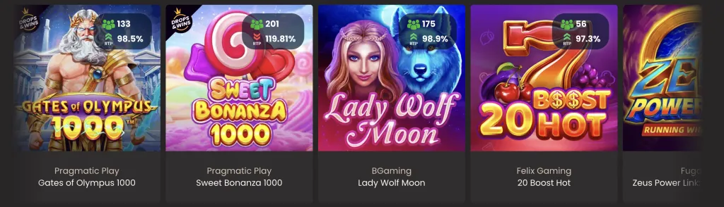 Spielvielfalt im National Casino