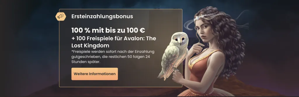 Bonus für neue Spieler